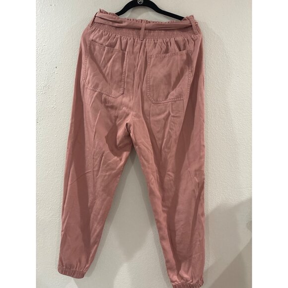 Abercrombie & Fitch Belted Paperbag Utility Joggers Elastic Ankle NWT Medium - Picture 2 of 10